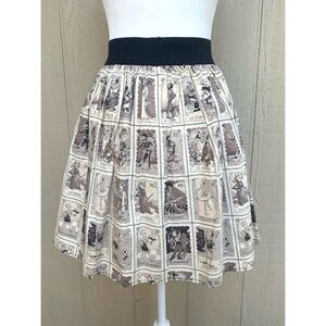 Hemet Pin-Up Loteria Type Skirt Medium